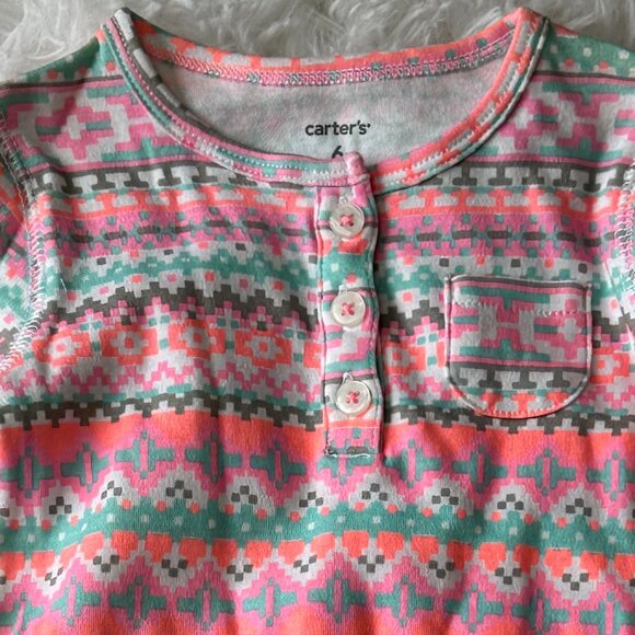 Carter's Baby Girls' Long Sleeve Bodysuit 6M - Picture 2 of 4